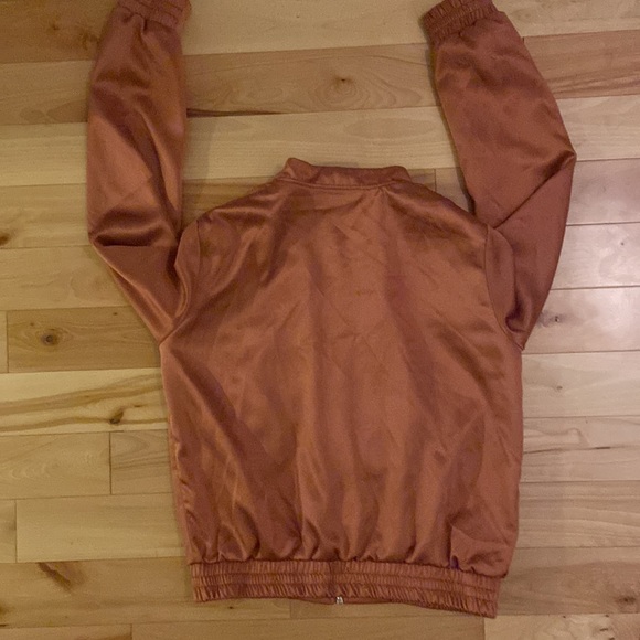 Satin effect bomber jacket size 6/Small - Picture 6 of 11